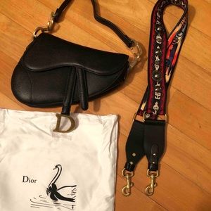 Dior Saddle Bag BOHEMIAN Strap